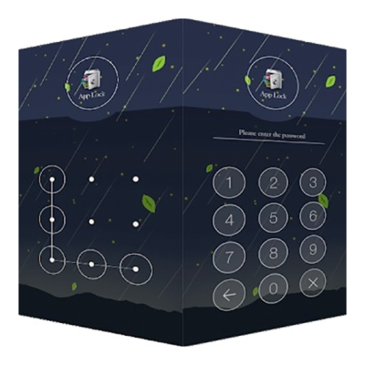 AppLock Theme RainDrop