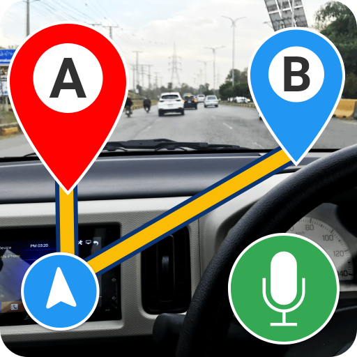 Easy Route Finder & Voice Maps