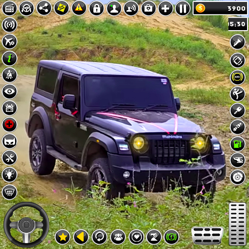 Wald Jeep Fahren Jeep Spiel 3D