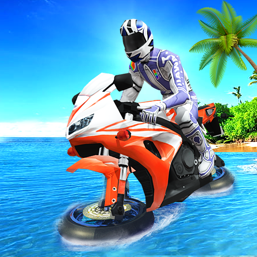 Bike Racing : Water Bike Games